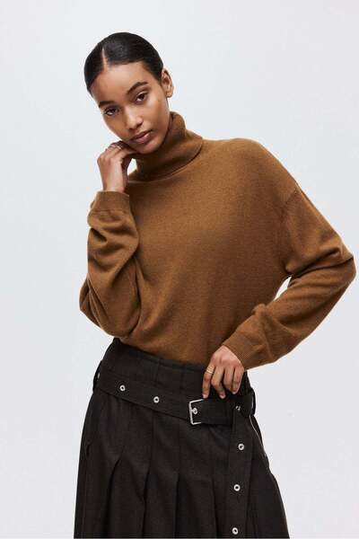 H&M Cashmere polo-neck jumper