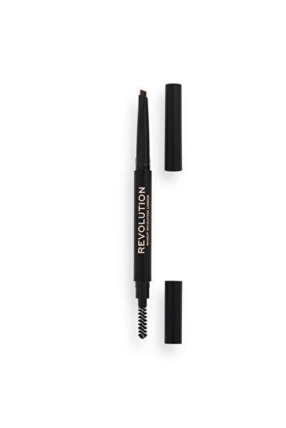 OEM Makeup Revolution, Duo Brow Definer, Creion cremă pentru sprâncene și pen...