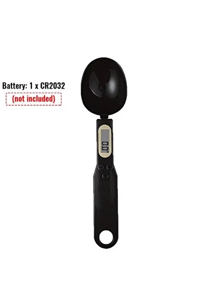 choice2 1Kg 1pc black LCD Digital Measurement Adjustable Weighing Spoon Kitch...