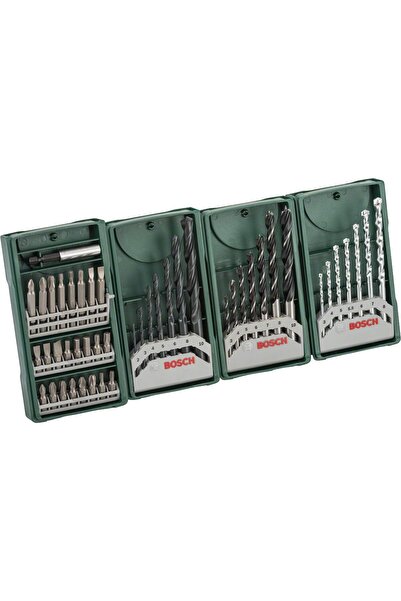 Bosch Matkap Ucu X-line Mini 3+1 Set Ahşap Taş Metal 352Zseri