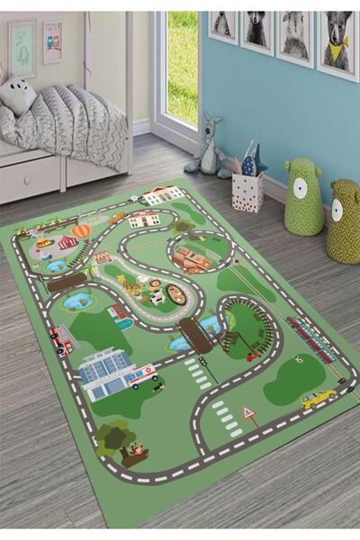 Royal Covor lavabil antiderapant pentru camera copii 120 x 180 cm