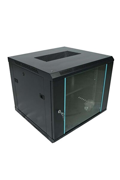AREY TEKNOLOJİ Racksan MT-6609S 9U نوع الجدار الخزانة (500-600-600) رف + مروح...