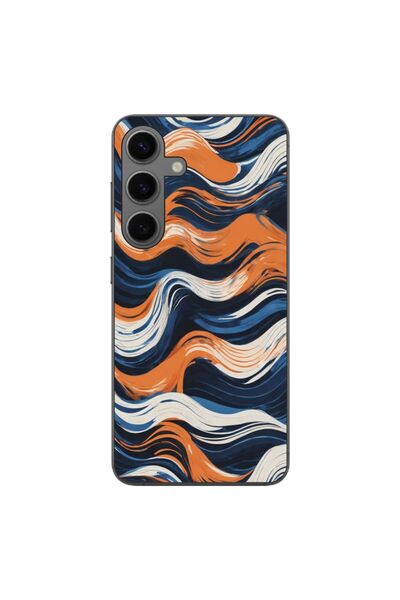 OEM Husa compatibila cu Samsung Galaxy S24 FE Silicon Gel Tpu Model Abstract ...