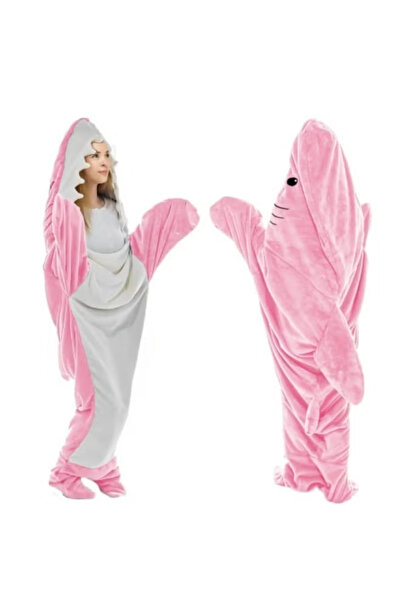 TAPIT Shark Sleeping Bag Cute Animal Shark Onesie for Teens Adult Shark Costu...