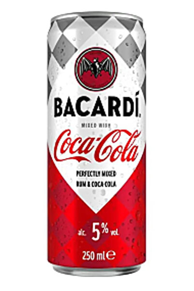 Bacardi și Coca-Cola Rum Cocktail, 0.25 l
