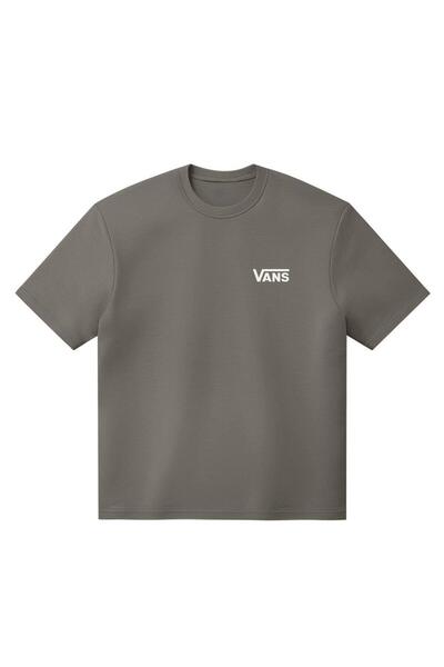 Vans Left Chest Ii Loose Ss Tee Men's T-Shirt Vn0010Ff9Jc1 Gray-M