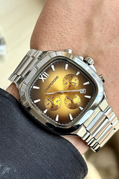 Chaperone Ch088M Men's Wristwatch with Steel Strap