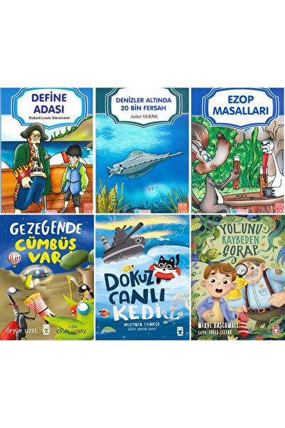 Timaş Çocuk 1.2.VE 3.SINIF Gezegende Cümbüş Var,Dokuz Canlı Kedi,Yolunu Kaybe...