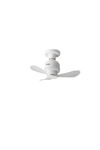 Zilan - Floria Ventilator de tavan cu iluminare LED, diametru 15,2 cm, 3 pale...