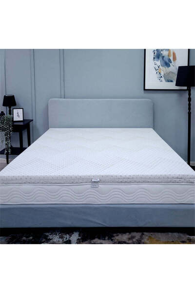 BEST SLEEP Topper Saltea Yellow Diamond, 4 +2 zone de memorie, husă detașabil...