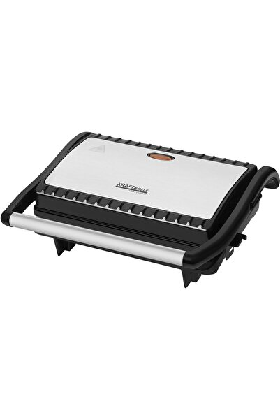 Kraft Electric grill for sandwiches and meat, 2200 W, non-stick plates and st...