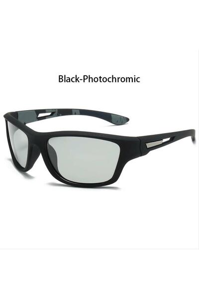 Choice1 BlackPhotochromic Photochromic Polarized Sports Vintage Sunglasses Me...