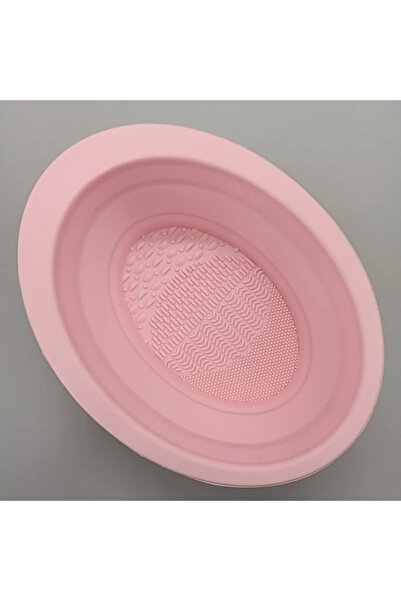 choice2 B Silicone Makeup Brush Cleaner Bowl Foldable Clean Mat Cosmetic Foun...