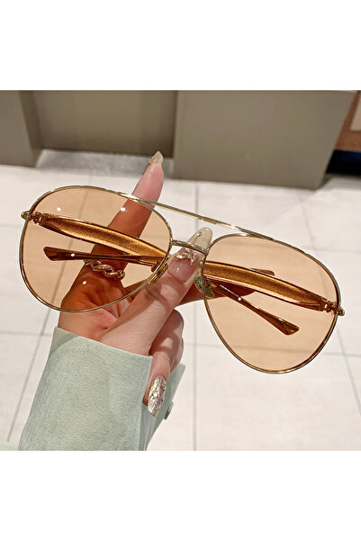 Choice5 C4 Oval Oversized Sunglasses Women Trendy Vintage Luxury Fashion Glas...