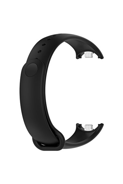 Choice حزام سيليكون أسود لـ Mi Band 8 و9 و10، سوار رياضي لـ Mi Band 10 و9 و8،...