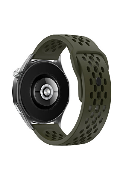 Choice76 20mm Width Band Deep Green 18 20mm 22mm Sport Silicone Strap For For...