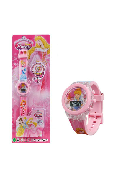 Choice6 FGGZ-BOX Flash Glow Up Light Frozen Elsa Children Watches for Girls D...