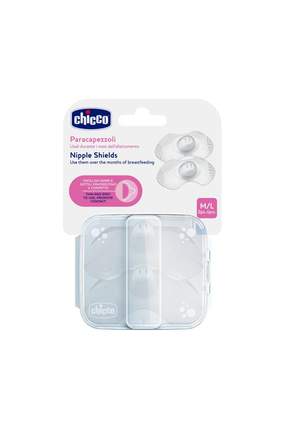 Chicco Δίσκοι Στήθους Σιλικόνης M-L 2τμχ