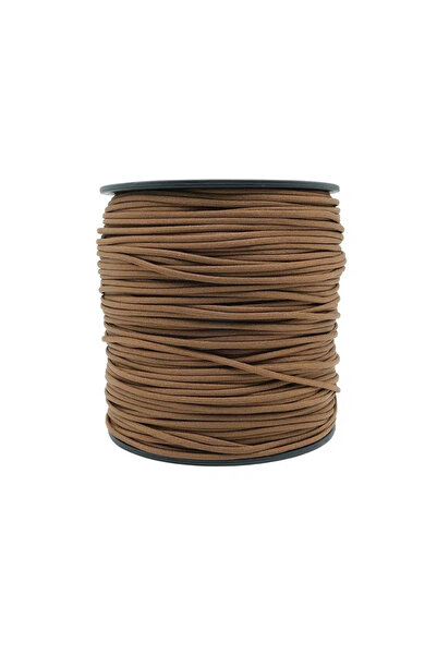 PARACORD Bracelet, Outdoor and Hobby Cord 4 mm Light Brown 5 Meters