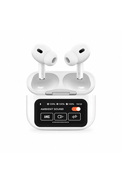 ROHS Casti Wireless, Ambient Sound, Carcasa cu Display, SAB-A404, Alb
