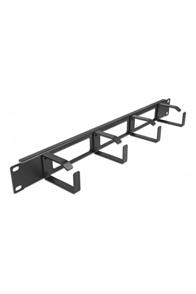 DELOCK Cable Managment για rack 66658, 4 θέσεων, 1U, μεταλλικό