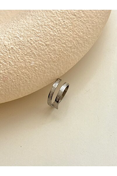 YOUES JEWELRY Ayetel Kursi Ring Stainless Steel Silver Color Adjustable Men'S...
