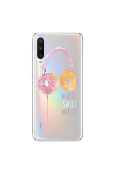 Other Xiaomi Mi 9 Lite Donut earphone Transparent Silicone TPU Θήκη