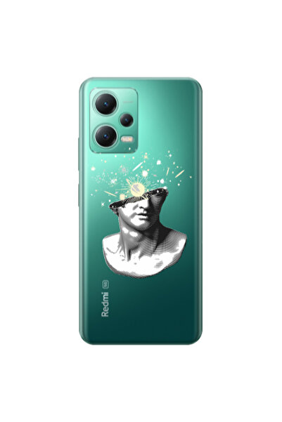 Other Xiaomi Redmi Note 12 Pro Plus 5G Space Statue Transparent Silicone TPU ...