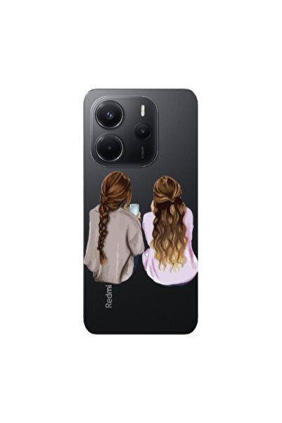 Other Xiaomi Redmi Note 14 Friends Transparent Silicone TPU Θήκη