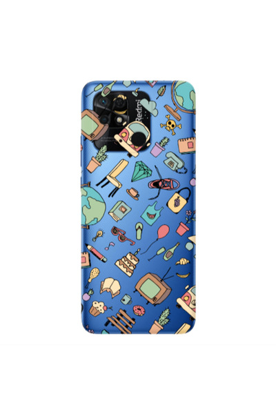 Other Xiaomi Redmi 10C Mixed up Transparent Silicone TPU Θήκη