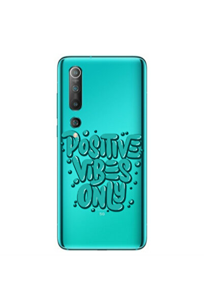 Other Xiaomi Mi 10 Positive Vibes Only Transparent Silicone TPU Θήκη