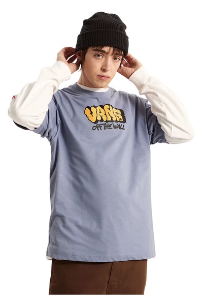 Vans Graft Loose T-Shirt VN000VYBF0I1 – Glacial Slate