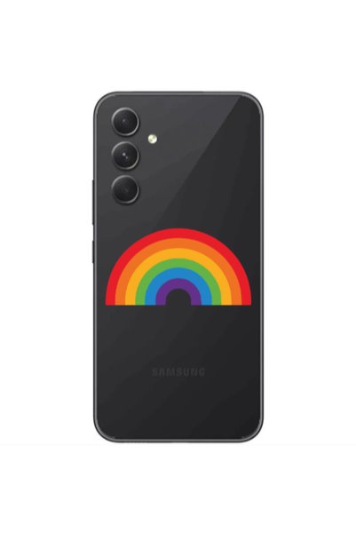 Other Samsung Galaxy A25 Rainbow Mini Transparent Silicone TPU Θήκη