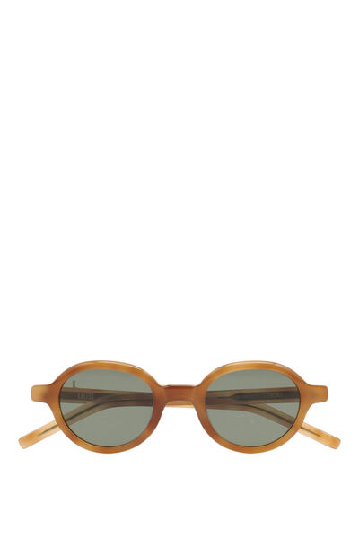 Kaleos Lemons Honey Brown Acetate Unisex Sunglasses