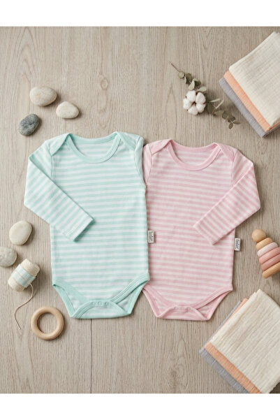 meyastore Girl's Badi Striped 2-Piece Set