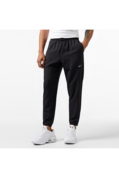 Nike Challenger Dri-Fit Erkek Siyah Koşu Eşofman Altı