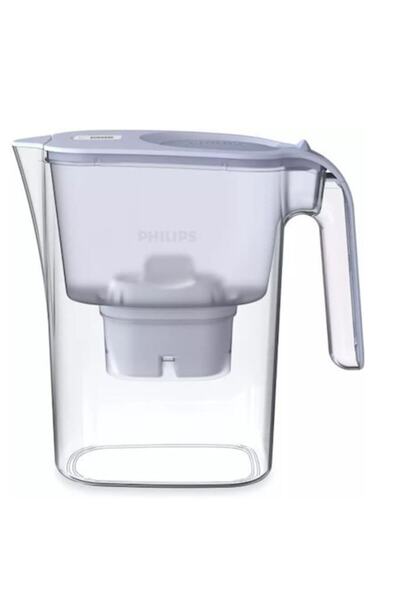 Philips Cană filtrantă Micro Xclean, Philips, Plastic, Transparent/Alb