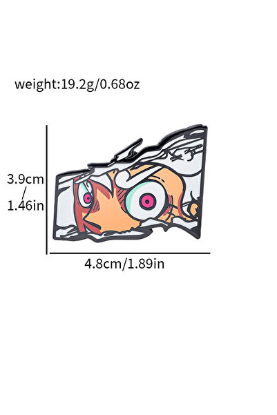 Choice11 Bandai XZ1374 Popular Anime Brooches Luffy Zoro Ace Sunny Go Backpac...