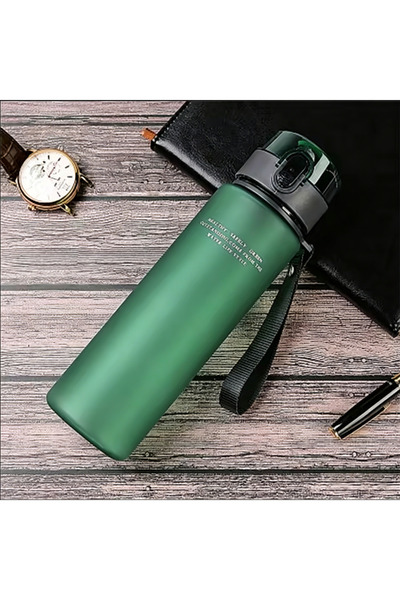 Choice 560ml Green Leak Proof Sports Water Bottle High Quality Tour Hiking Po...