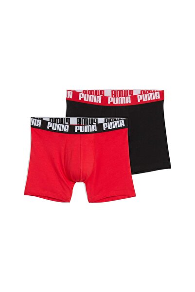 Puma Kısa Kesim Erkek Boxer (2'li Paket)