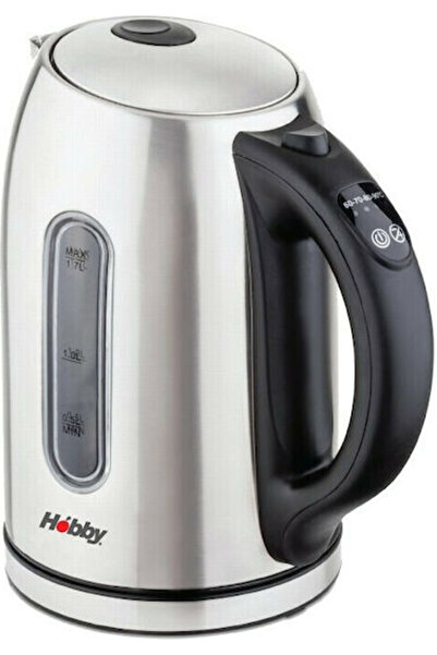 Hobby HCK-40354 Βραστήρας 1.7λτ 2200W Ασημί