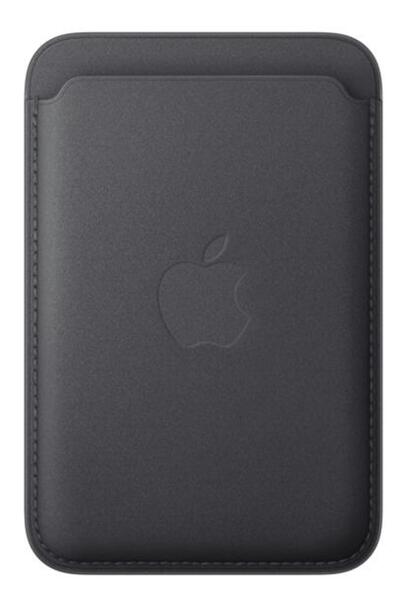 Apple Portofel MagSafe FineWoven pentru iPhone - Negru MGHA4ZM/A