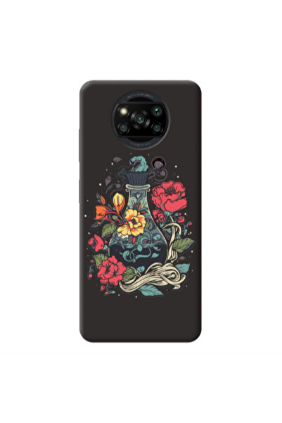 Other Xiaomi Poco X3 /X3 Pro Magic vase Black Colored Silicone TPU Θήκη