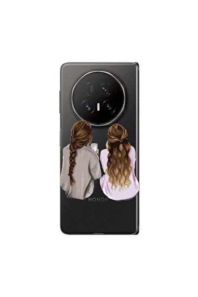 Other Honor Magic V5 Friends Transparent Silicone TPU Θήκη