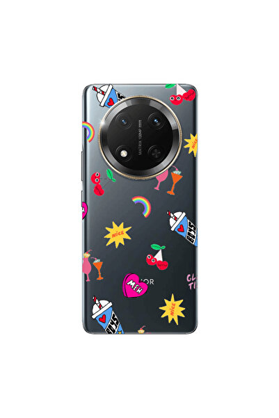 Other Honor Magic 7 Lite glam time Transparent Silicone TPU Θήκη