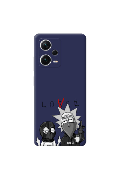 Other Xiaomi Poco X5 Rick Loser Dark blue Colored Silicone TPU Θήκη
