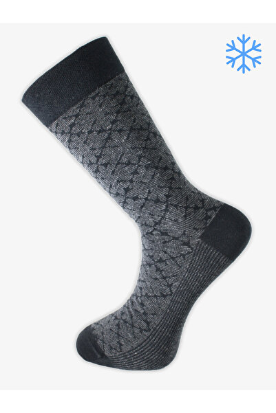 PRO Kilis Combed Cotton Winter Cotton Comfortable Men's Socks 12-Pack