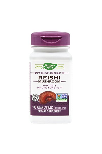 Secom Reishi Natures Way, 100 capsule,