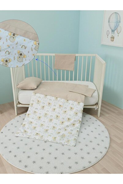 Yuar Baby Baby Duvet Cover Set - Brown