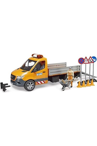 Bruder Mercedes Benz Sprinter Φορτηγό με Εργάτη και Αξεσουάρ (BR002677)